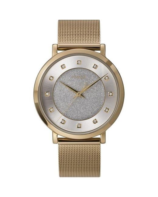 Timex Metallic Collection Classic Analogue Quartz Watch
