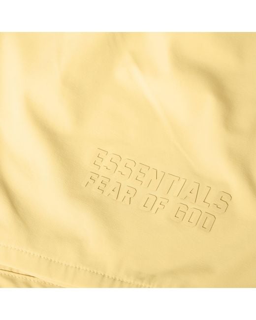 Fear Of God Yellow Cycling Shorts for men