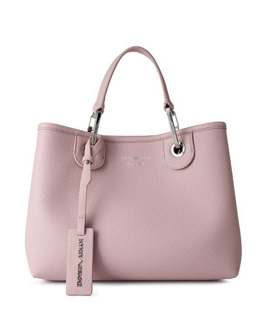 Emporio Armani Pink Borsa Shopper Bag