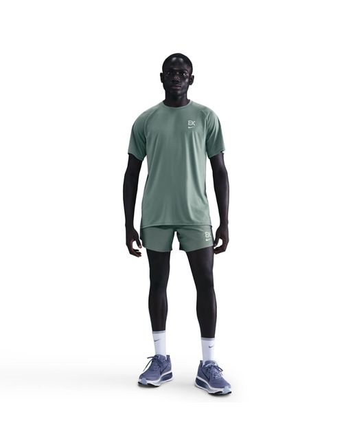 Nike Green Stride Ss Top for men