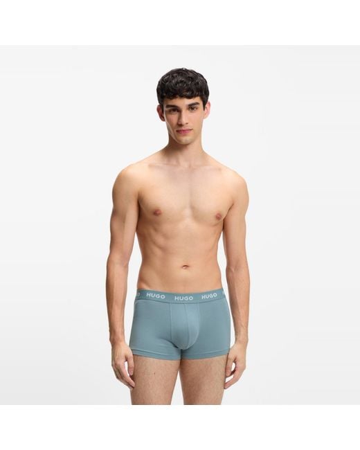 HUGO Blue 3 Pack Trunks for men