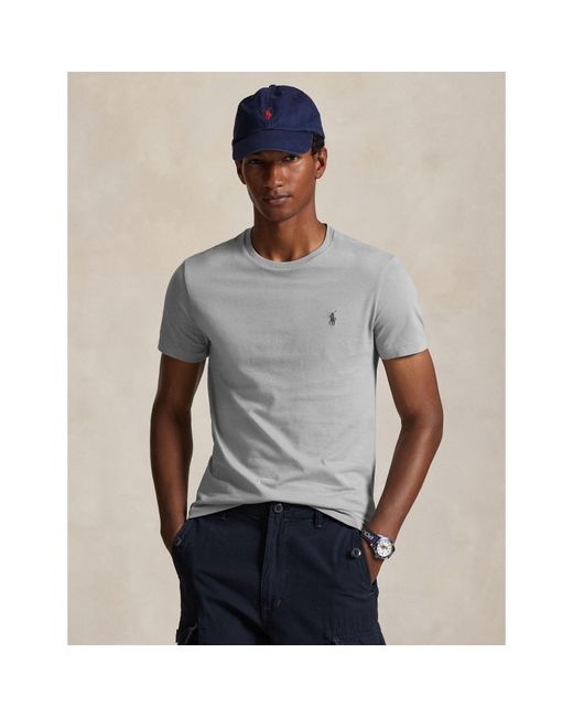 Polo Ralph Lauren Gray Regular Fit Custom T-Shirt for men
