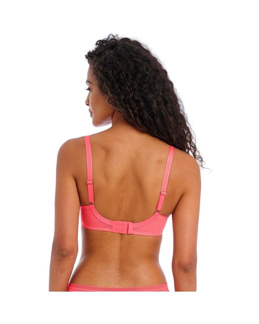 Freya Pink Viva Lace Underwired Side Support Bra