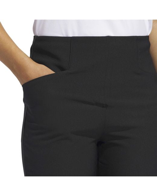 Adidas Black Pull On Ankle Pants