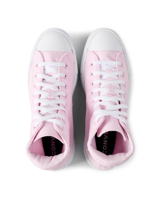Converse Pink Day One Pit Canvas High-Top Trainers
