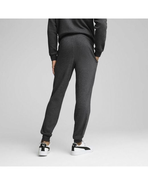 PUMA Gray No 1 Logo Jogging Pants for men