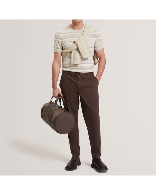 Ted Baker Natural Knitted Top for men