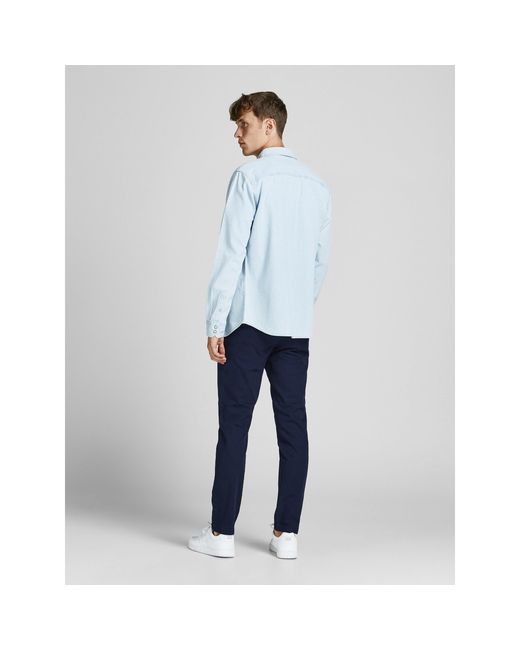 Jack & Jones Blue Jack+ Dave Chino Trouser Plus Size for men