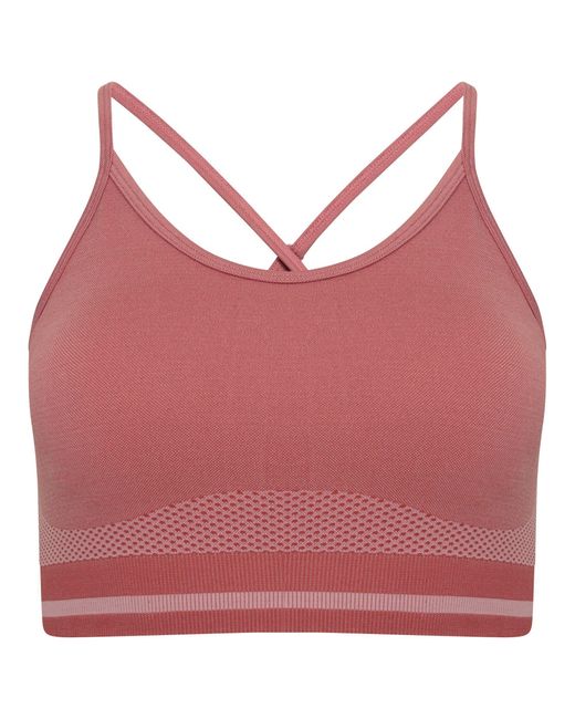 Dare 2b Red Dont Sweat It Strappy Bra Low Impact Sports