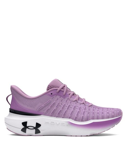 Under Armour Purple Infinite Elite Road Running Shoes