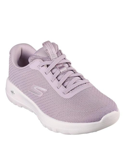 Skechers Purple Mesh Bungee Sneaker Low-top Trainers