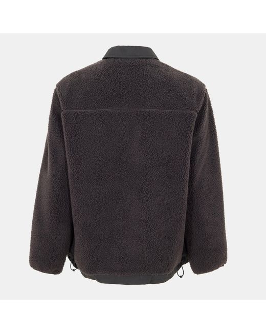 Levi's Black Full-Zip Insulated Sherpa Jacket for men