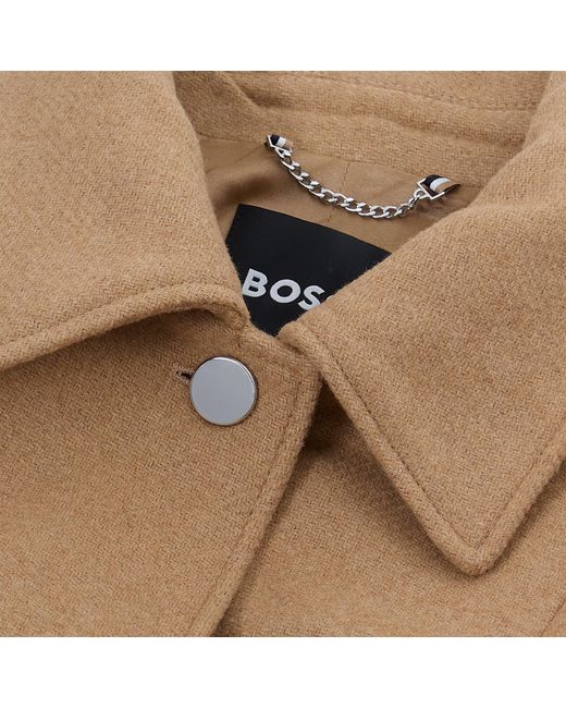 Boss Natural Casiotta Overcoat