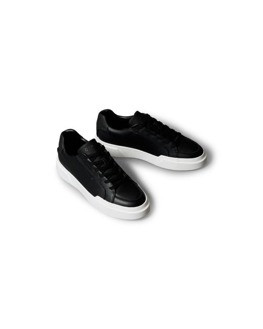 Calvin Klein Black Chunky Low-Top Trainers for men
