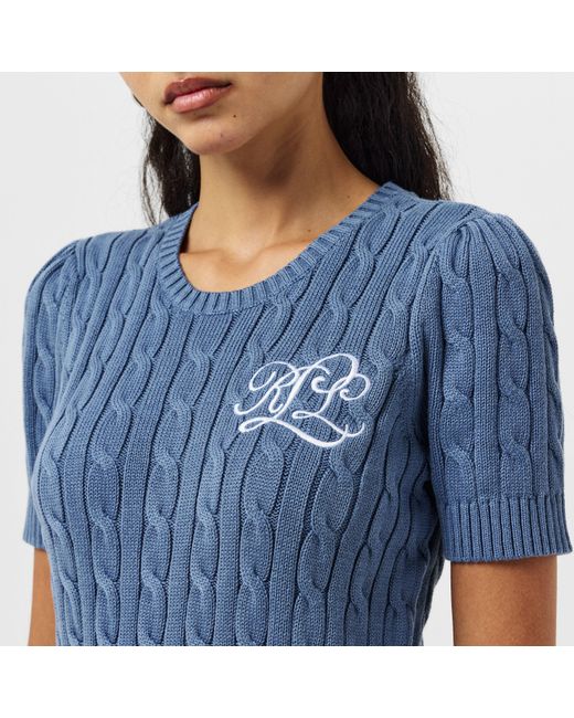 Ralph Lauren Blue Knitted Top