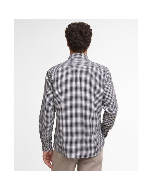 Barbour Gray Padshaw Tailored Shirt for men