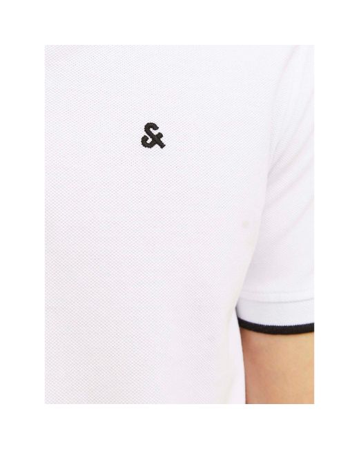 Jack & Jones Blue Paulos Pack Short Sleeve Polo Shirt for men