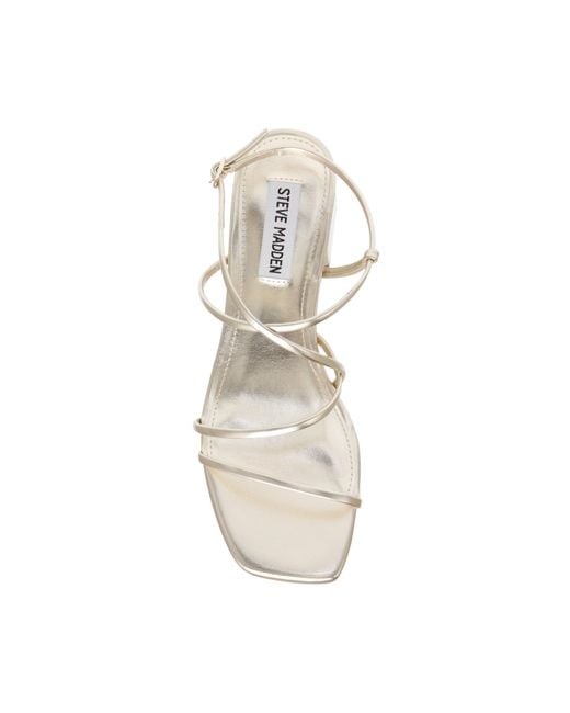 Steve Madden White Heeled Sandals