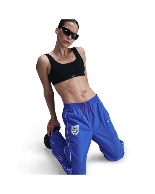Nike Blue England Woven Tracksuit Bottoms