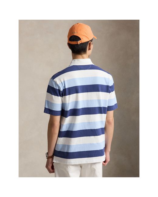 Polo Ralph Lauren Blue Rugby Polo Shirt for men