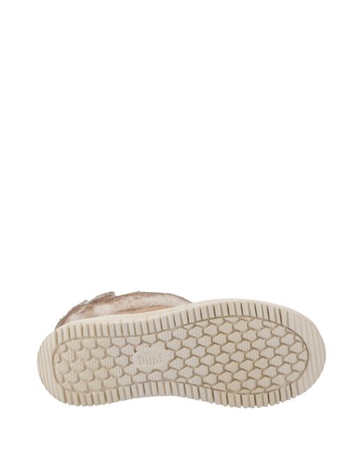 HeyDude Natural Camden Cuff Classic Cozy Boot