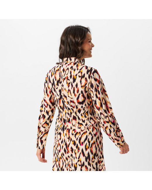 Biba Red Tie Shirt Dress