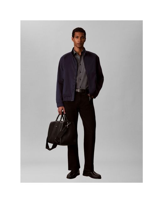 Calvin Klein Black Raised Duffle Bag for men