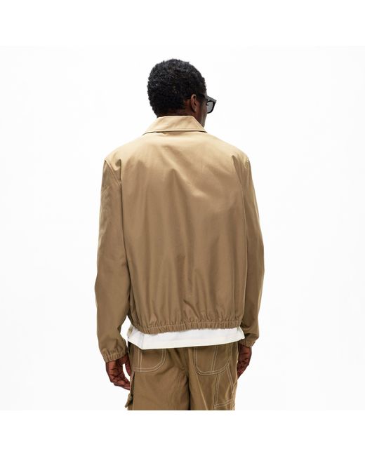 AMI Natural Embossed Harrington Jacket for men