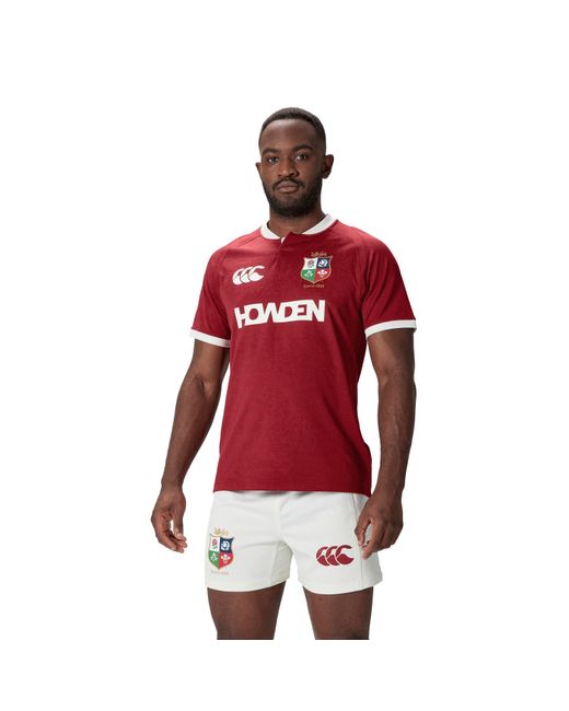 Canterbury Red British And Irish Lions 2025 Shirt Adults for men