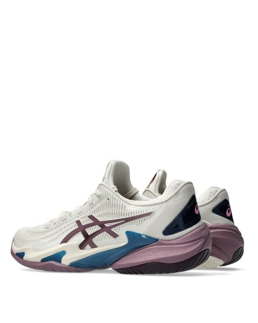Asics White Court Ff Tennis Shoes