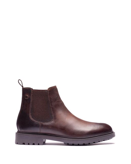 Base London Brown Roebuck Chelsea Boot for men