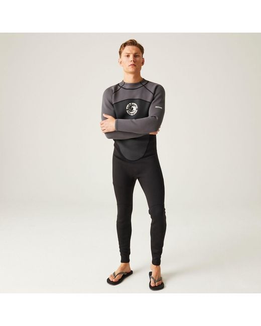 Regatta Gray Full Wetsuit for men