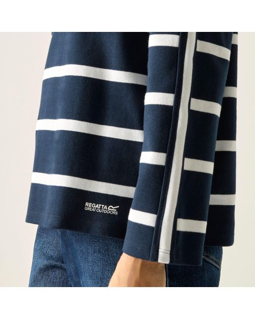 Regatta Blue Avira Long Sleeved Top