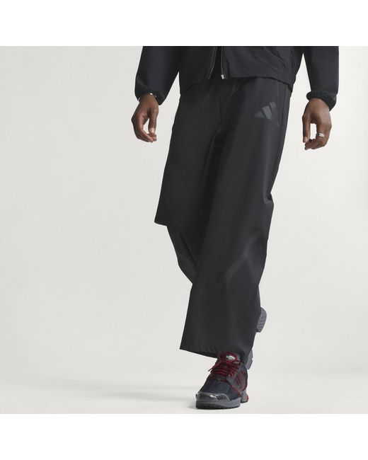 Adidas Black Z.N.E. Woven Joggers for men