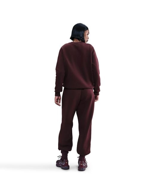 Nike Brown Phoenix Fleece Joggers