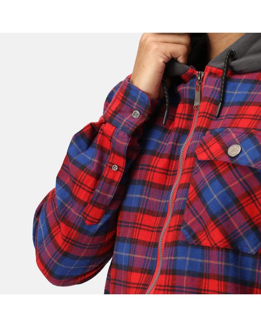 Regatta Red Siege Workwear Shirt Jacket for men