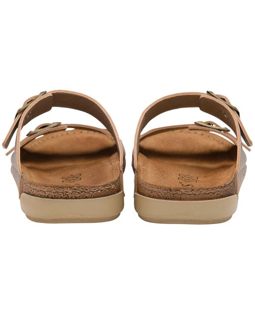 Lotus Shoes Brown Rome Flat Sandal