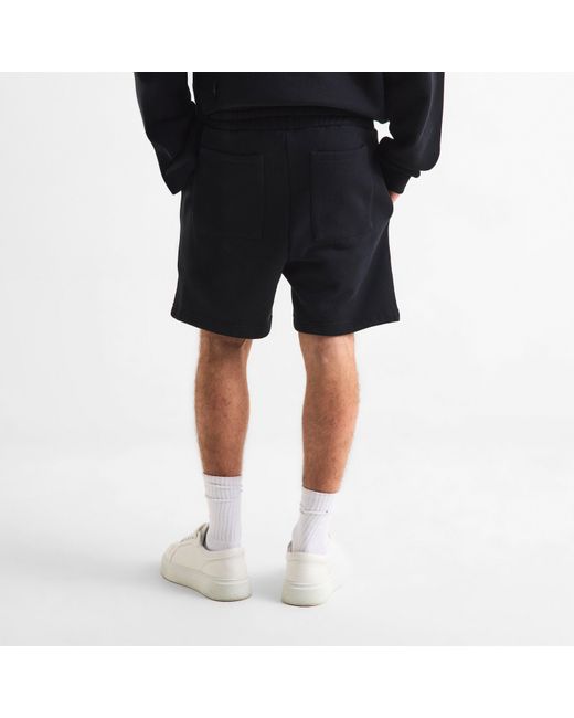 MKI Miyuki-Zoku Blue Uniform Fleece Jogger Shorts for men