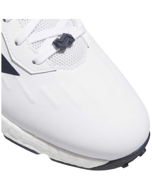 Adidas White Codechaos 27 Spikeless Golf Shoes for men