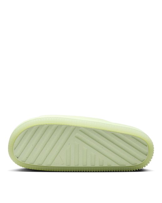 Nike Green Calm Slides