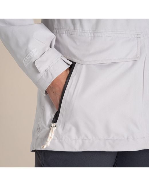 Craghoppers Gray Kaia Rain Anorak