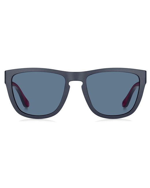 Tommy Hilfiger Blue Round Sunglasses for men