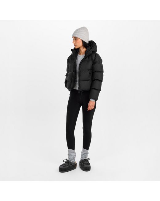 Moon Boot Black Knitted Snow Boots