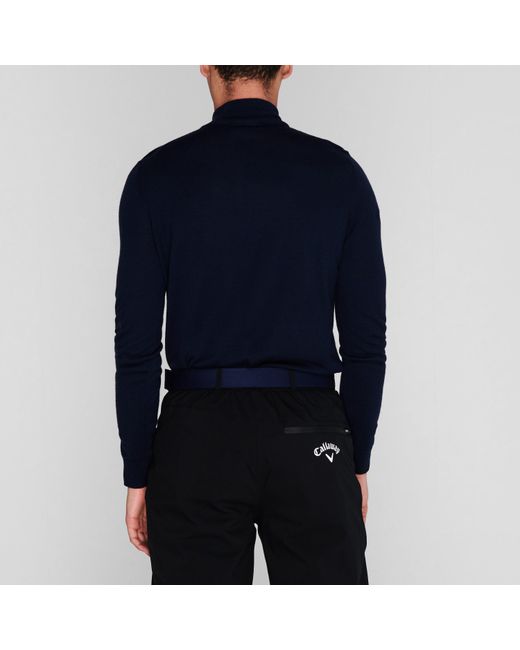 Callaway Apparel Blue Zip Sweater for men