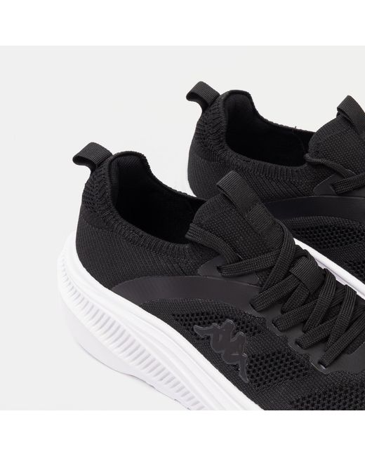 Kappa Black Prati Knit Trainers for men