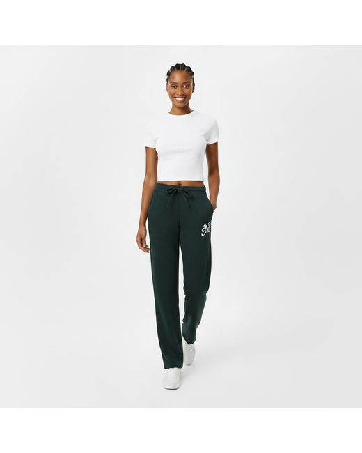 Jack Wills Green Acrylic Oversized Fit Knitted Trousers for men