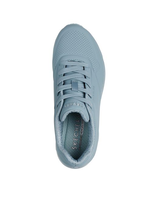 Skechers Blue Classic Low-Top Trainers