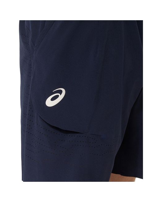 Asics Blue 7 Inch Performance Shorts for men
