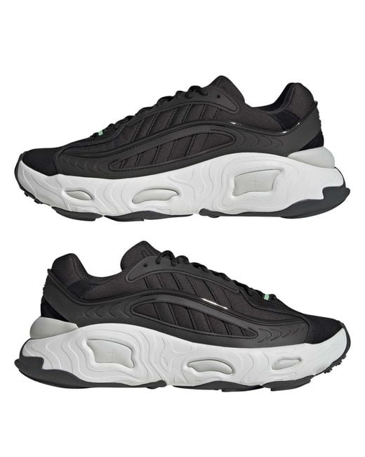 Adidas Black Oznova Low-Top Trainers for men