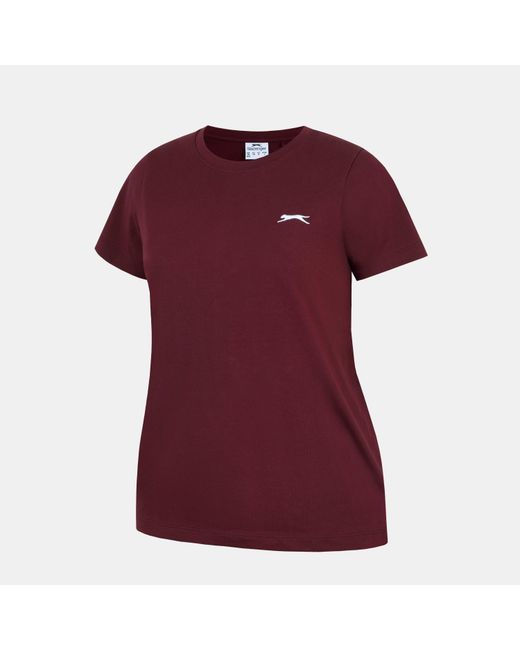 Slazenger 1881 Purple Crew Neck Tee